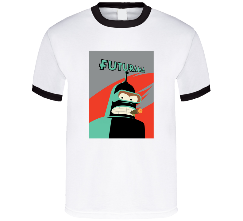 Futurama Tv Show Tee Animated Teleivison Series Fan T Shirt