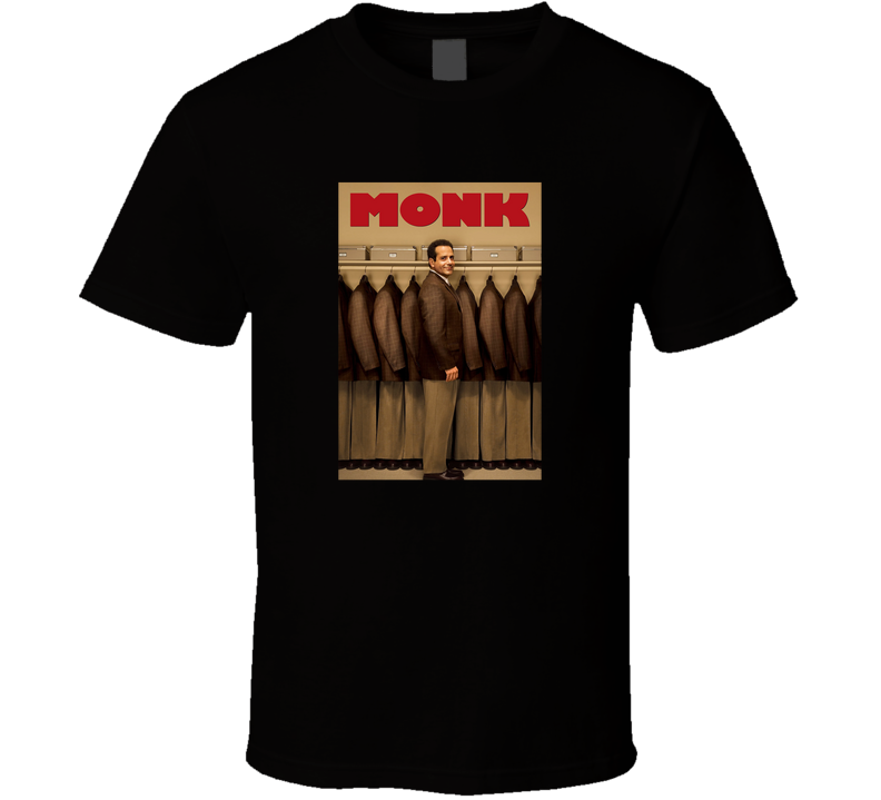 Monk Tv Show Tee American Television Series T Shirt