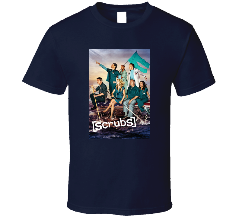 Scrubs Tv Show Tee American Television Sitcom Cool T Shirt