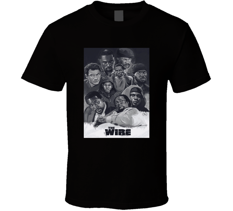 The Wire Tv Show Tee Cool American Television Series Cool T Shirt