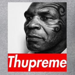 Thupreme Tee Funny Mike Tyson Supreme Parody Boxing Fan T Shirt 34651384