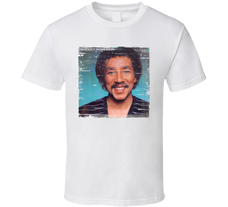 Smokey Robinson Being With You Album Cover Distressed Image T Shirt