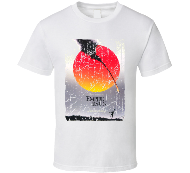 Empire Of The Sun Movie Poster Retro Aged Look T Shirt