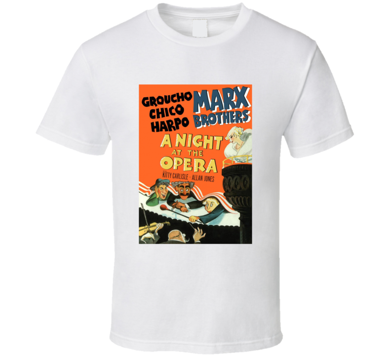 A Night At The Opera Classic Movie T Shirt