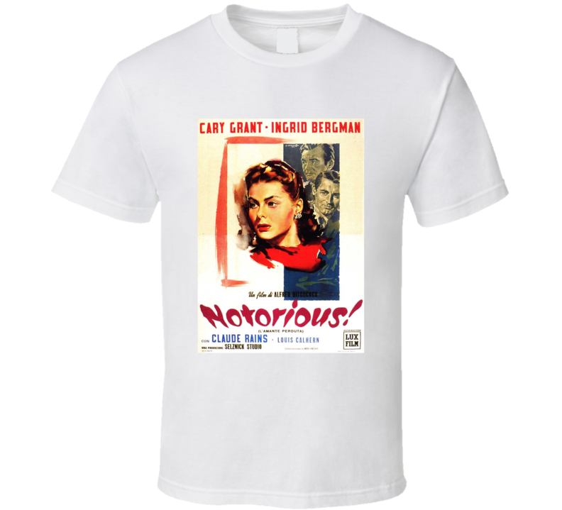 Notorious Classic Movie T Shirt