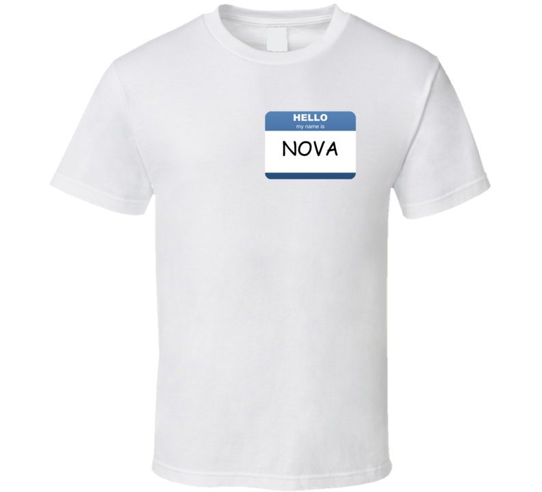 Nova Name Tag T Shirt