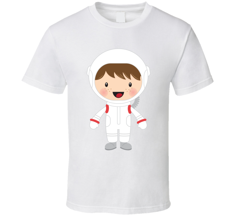 Little Boy Astronaut Custom Fan T Shirt