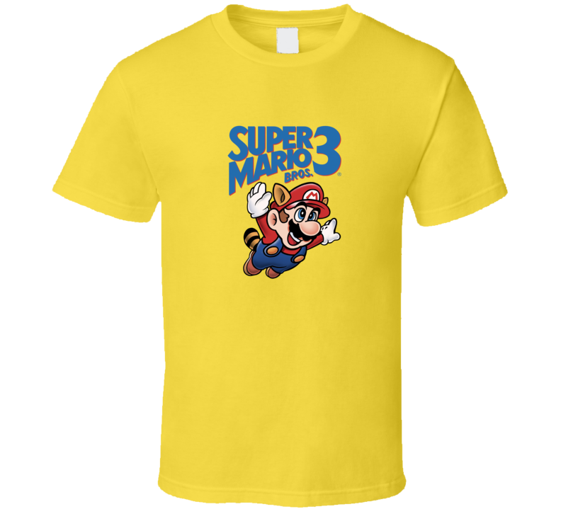 Super Mario Bros 3 Flying Mario Nes Fan T Shirt