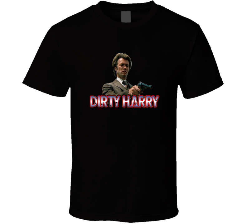 Clint Eastwood In Dirty Harry T Shirt