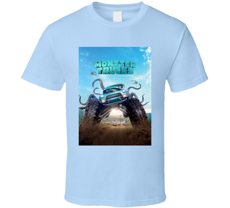 Monster Trucks Movie Poster T Shirt