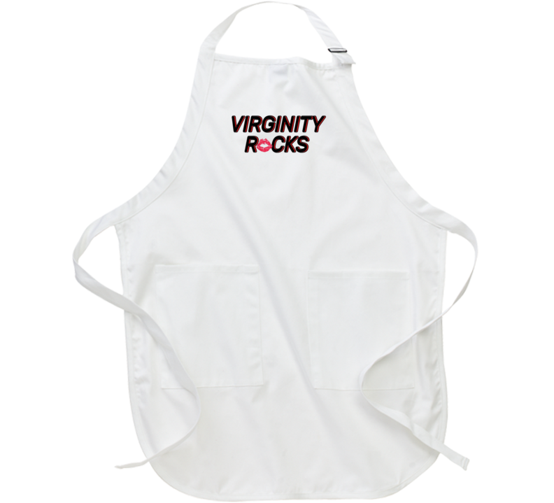 Virginity Rocks With Kiss Apron