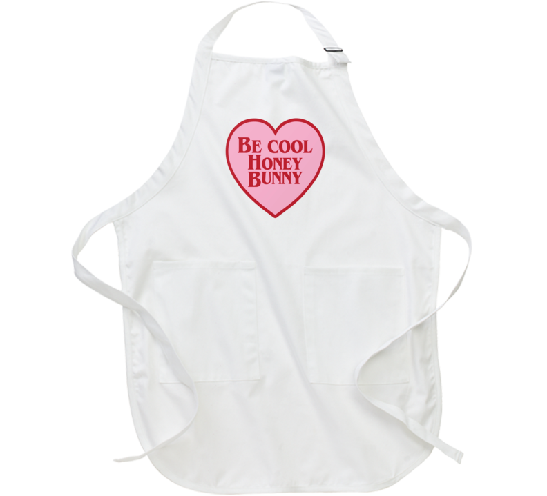 Be Cool Honey Bunny Heart Apron