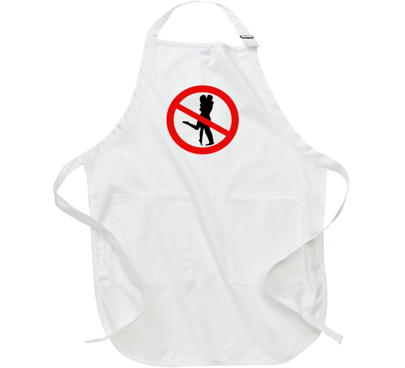 No Nookie Humorous Funny Sign Apron