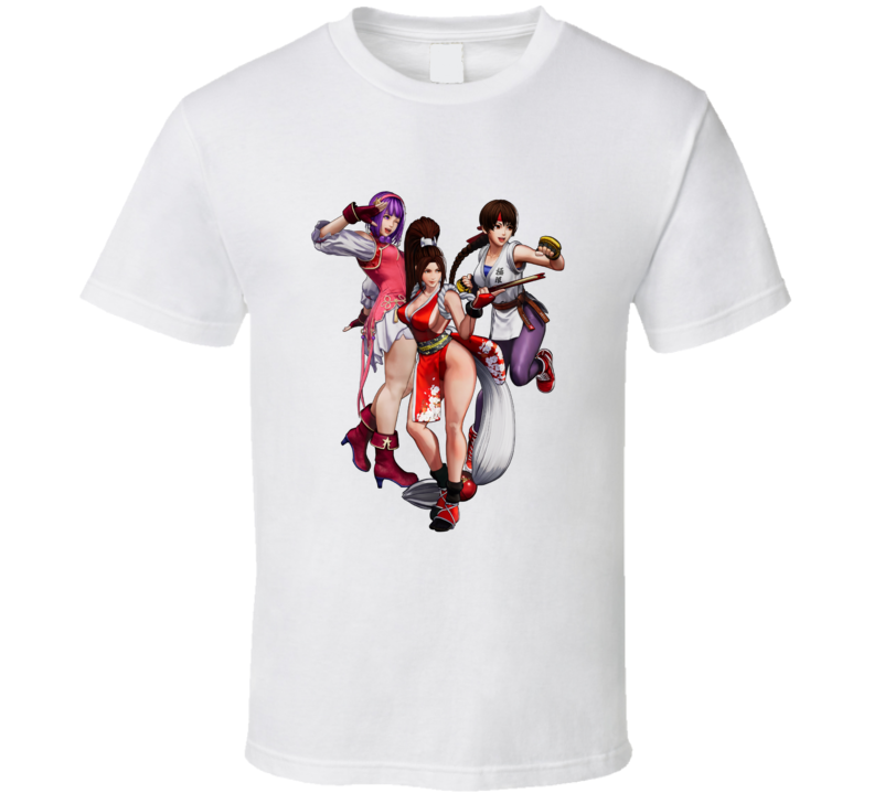 Sexy Fighting Female Trio T Shirt