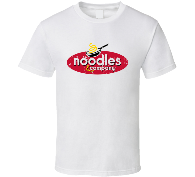 Noodles and Company Fast Food Restaurant Distressed Look T Shirt Noodles and Company Fast Food Restaurant Distressed Look T Shirt