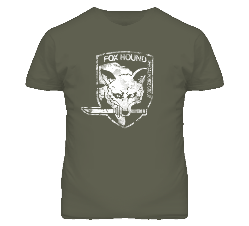 Fox Hound Metal Gear Solid T Shirt Fox Hound Metal Gear Solid T Shirt
