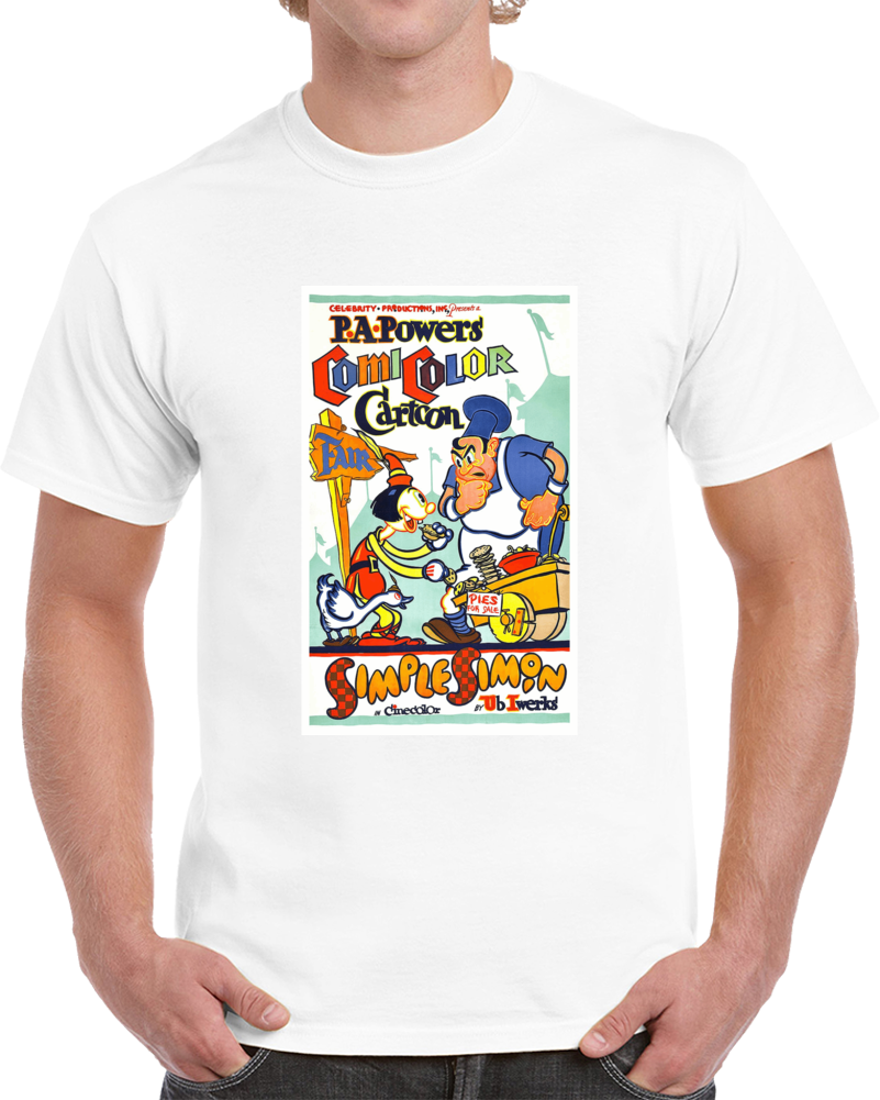 Cucepbas 1930s Classic Vintage Movie Poster T-shirt Cucepbas 1930s Classic Vintage Movie Poster T-shirt