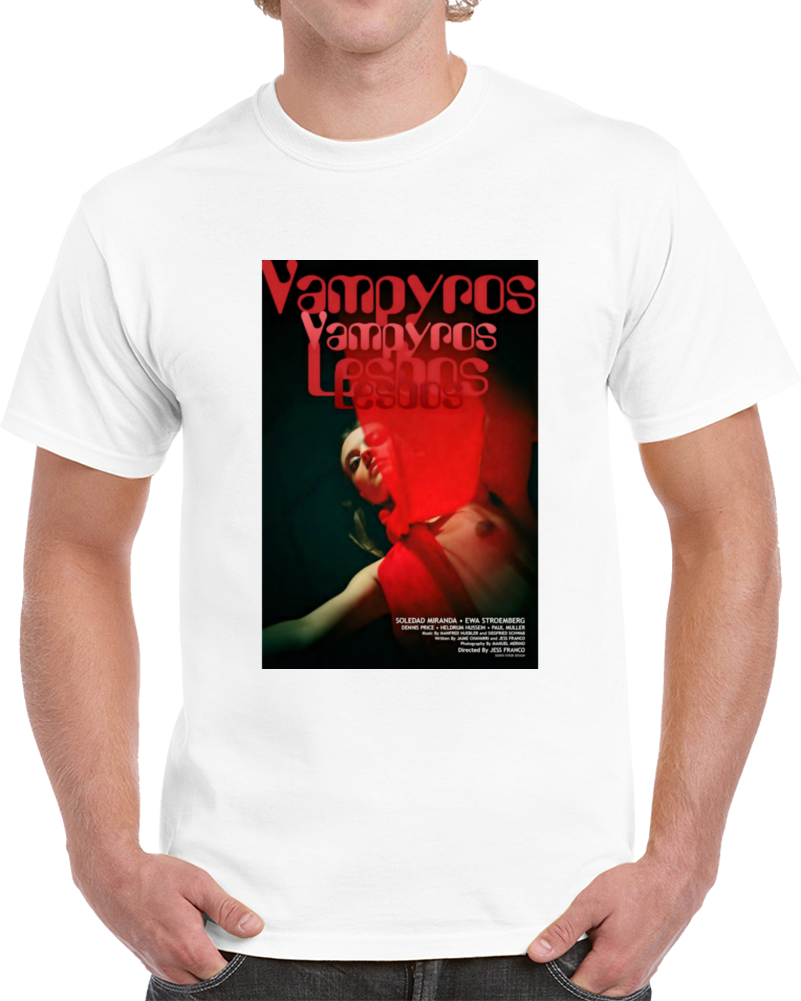 V463p9cm 1970s Classic Vintage Movie Poster T-shirt V463p9cm 1970s Classic Vintage Movie Poster T-shirt