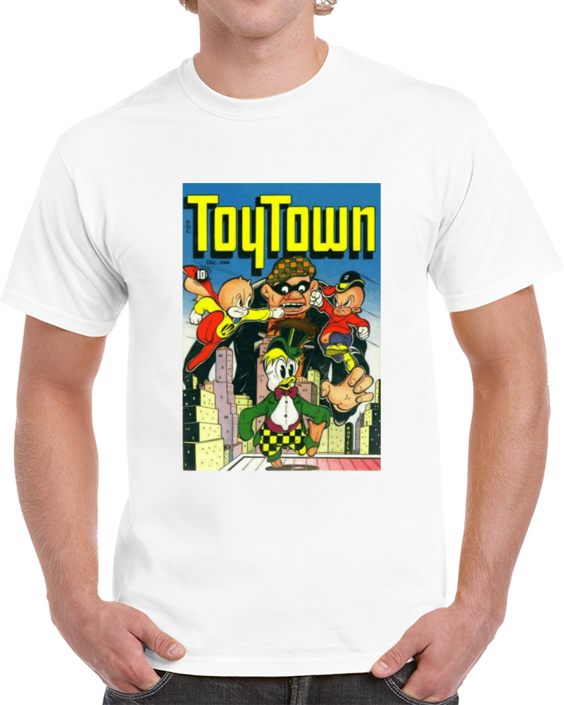 Kszy5dhg 1940s Classic Vintage Comic Book T-shirt Kszy5dhg 1940s Classic Vintage Comic Book T-shirt