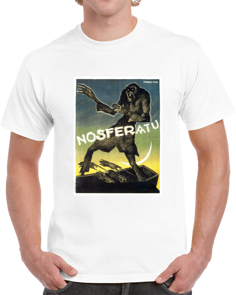 Pxzszyuu 1920s Classic Vintage Movie Poster T-shirt Pxzszyuu 1920s Classic Vintage Movie Poster T-shirt