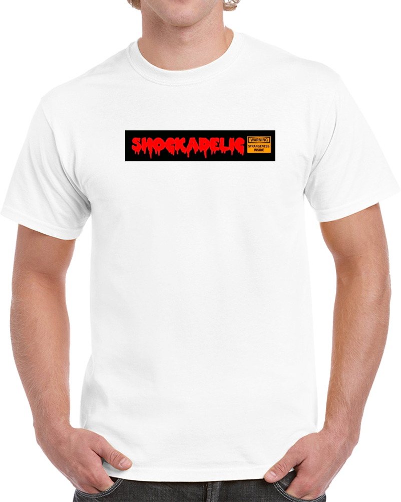 Shockadelic Cult + Trash Movie Poster T-shirts Logo + Warning Sign T Shirt Shockadelic Cult + Trash Movie Poster T-shirts Logo + Warning Sign T Shirt
