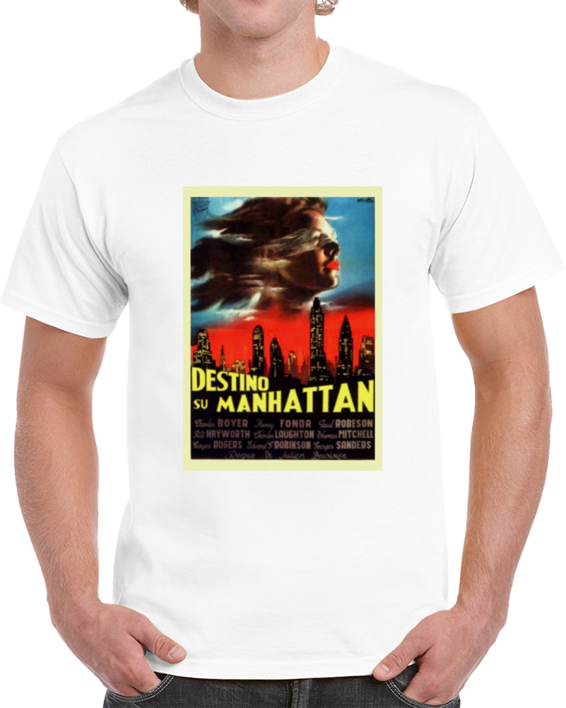 Vbq7zurq 1940s Classic Vintage Movie Poster T-shirt Vbq7zurq 1940s Classic Vintage Movie Poster T-shirt