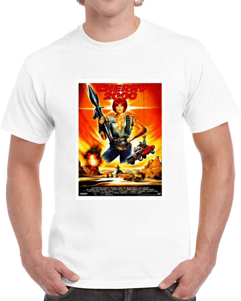 Dud2buyg 1980s Classic Vintage Movie Poster T-shirt Dud2buyg 1980s Classic Vintage Movie Poster T-shirt