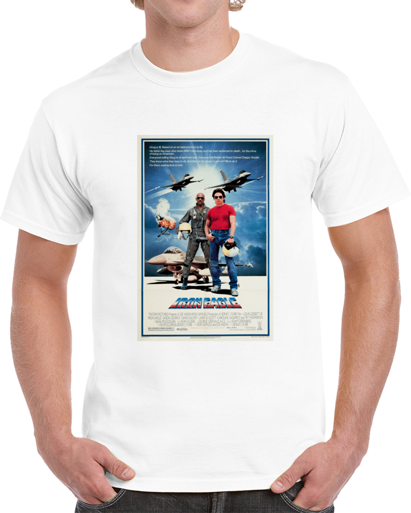 89qhbhrt 1980s Classic Vintage Movie Poster T-shirt 89qhbhrt 1980s Classic Vintage Movie Poster T-shirt