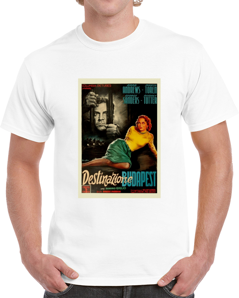 Nnph65z5 1950s Classic Vintage Movie Poster T-shirt Nnph65z5 1950s Classic Vintage Movie Poster T-shirt