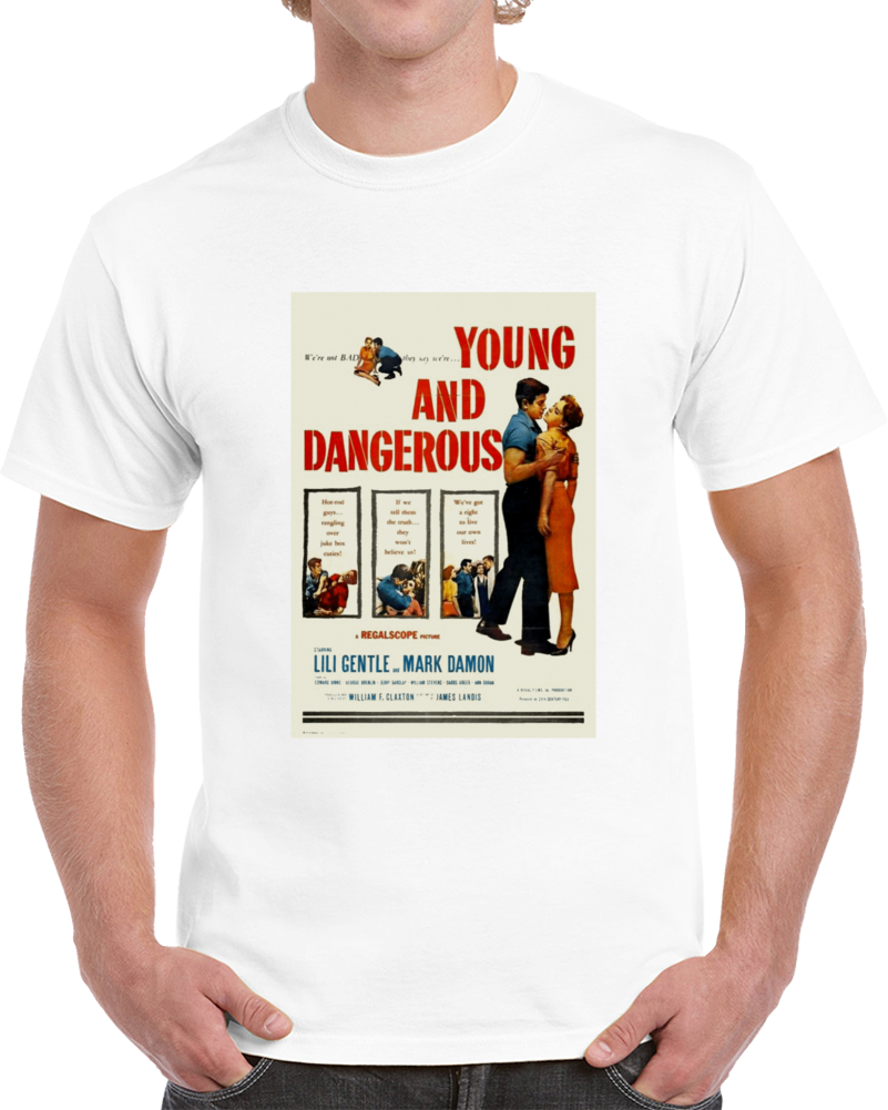 Dltzpt37 1950s Classic Vintage Movie Poster T-shirt Dltzpt37 1950s Classic Vintage Movie Poster T-shirt
