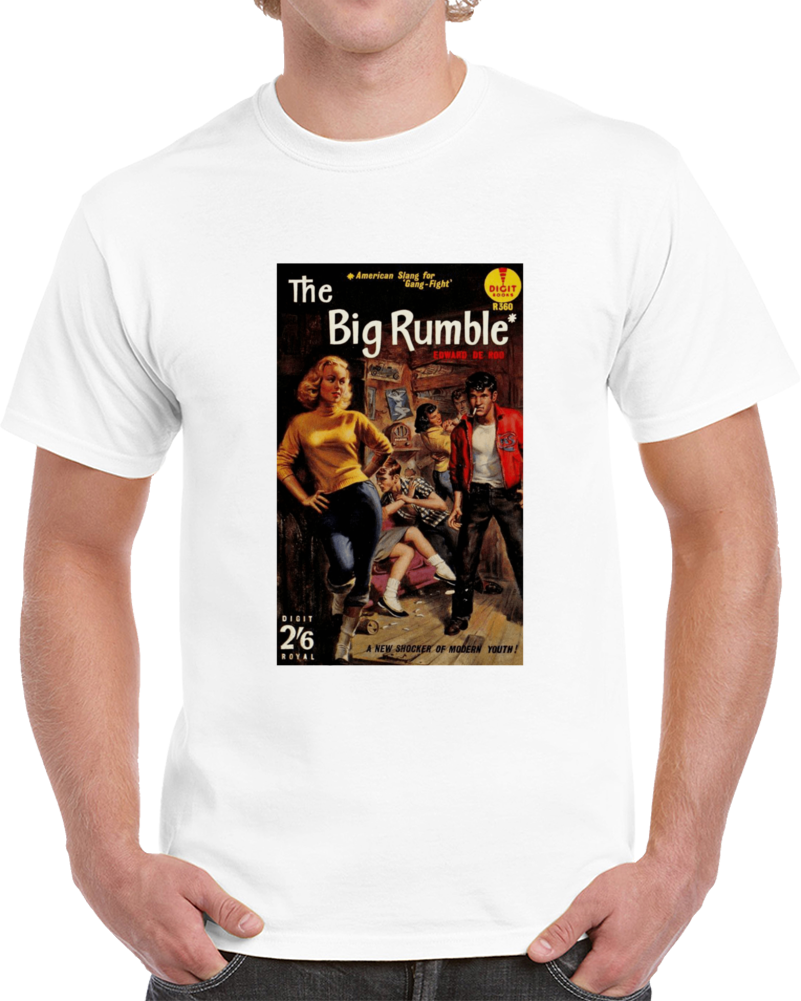 5a9x85f8 1950s Classic Vintage Pulp Book Cover T-shirt 5a9x85f8 1950s Classic Vintage Pulp Book Cover T-shirt