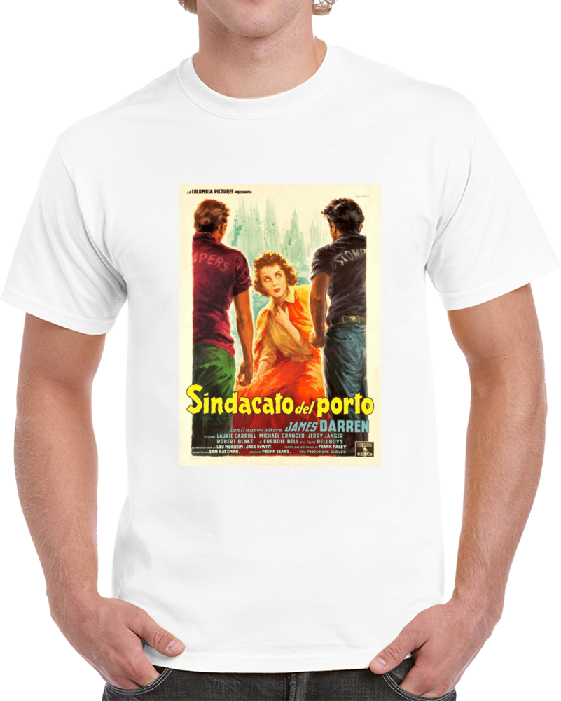 Qb6ejcaa 1950s Classic Vintage Movie Poster T-shirt Qb6ejcaa 1950s Classic Vintage Movie Poster T-shirt