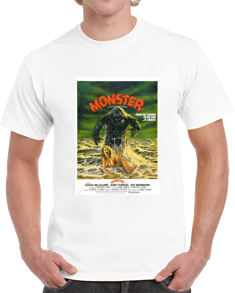 Vypld7ag 1980s Classic Vintage Movie Poster T-shirt Vypld7ag 1980s Classic Vintage Movie Poster T-shirt