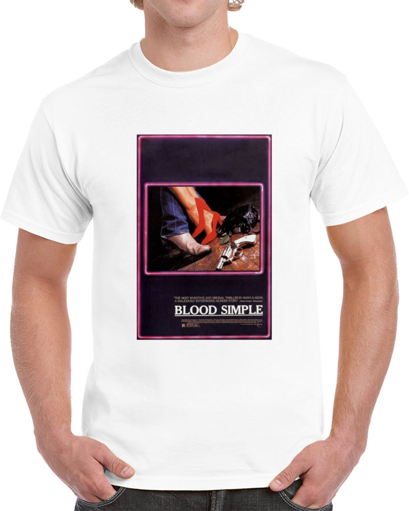 Pbuxmk3r 1980s Classic Vintage Movie Poster T-shirt Pbuxmk3r 1980s Classic Vintage Movie Poster T-shirt
