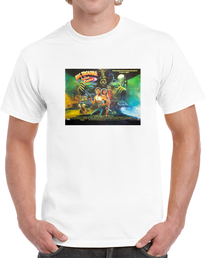 Aq9vm7ja 1980s Classic Vintage Movie Poster T-shirt Aq9vm7ja 1980s Classic Vintage Movie Poster T-shirt