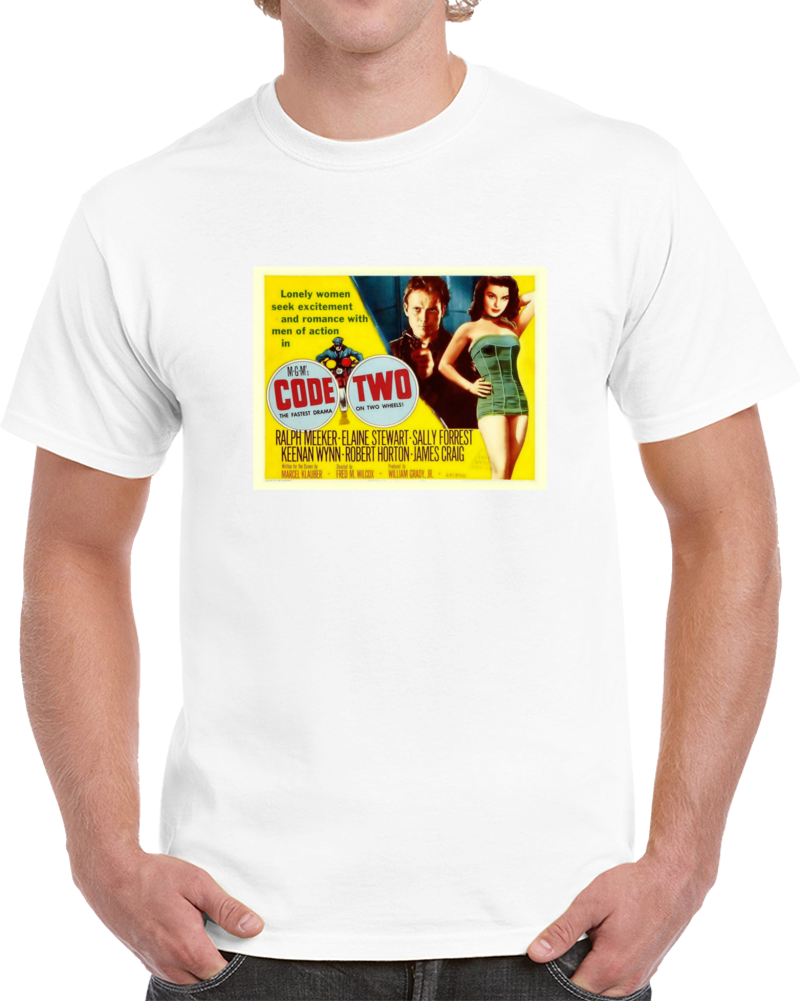 Tw2sb543 1950s Classic Vintage Movie Poster T-shirt Tw2sb543 1950s Classic Vintage Movie Poster T-shirt