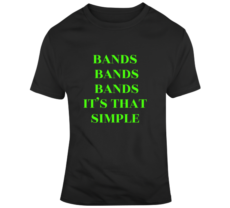Bands T Shirt Bands T Shirt