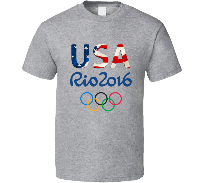 USA OLYMPICS 2016 T Shirt USA OLYMPICS 2016 T Shirt