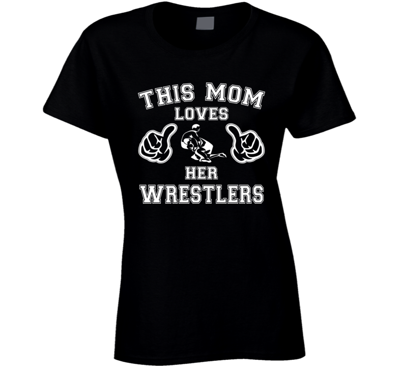 This Mom Loves Her Wrestlers T Shirt This Mom Loves Her Wrestlers T Shirt