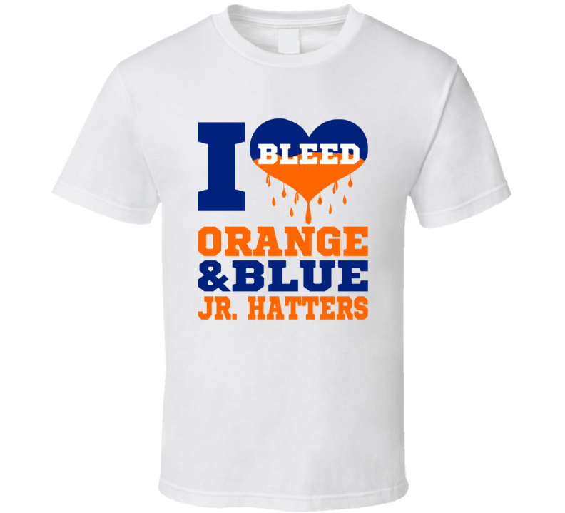 I Bleed Orange And Blue T Shirt I Bleed Orange And Blue T Shirt