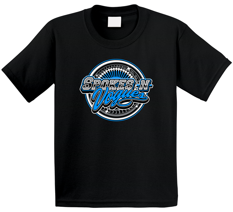 Blue Spokes T Shirt