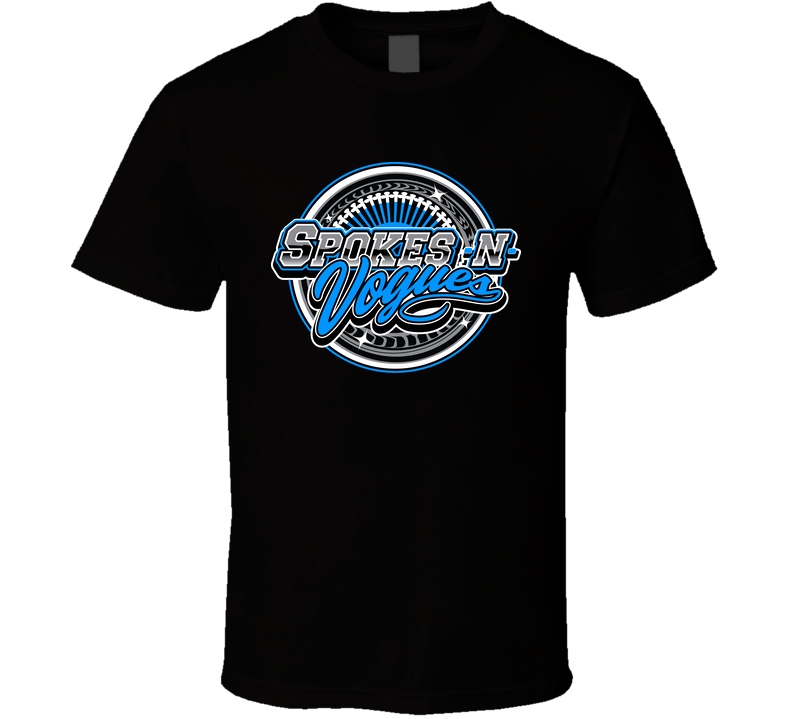 Blue Spokes T Shirt