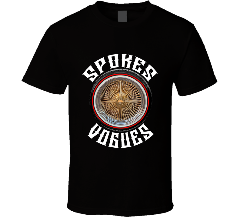 Gold Wires Red T Shirt