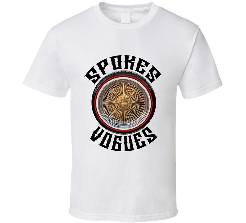 Gold Wires Red T Shirt