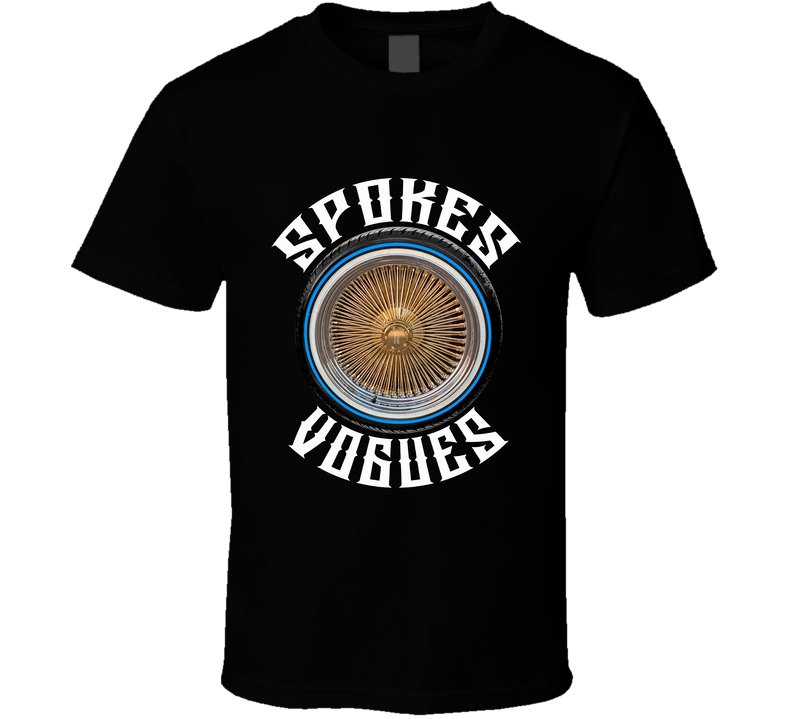 Gold Wires Blue T Shirt