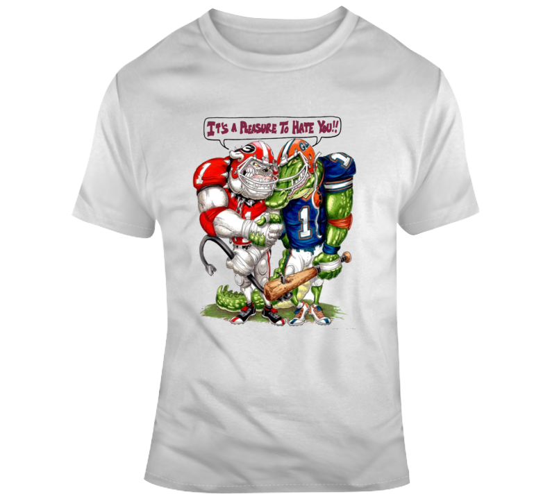 Georgia Bulldog Florida Gator Rivalry T Shirt Georgia Bulldog Florida Gator Rivalry T Shirt