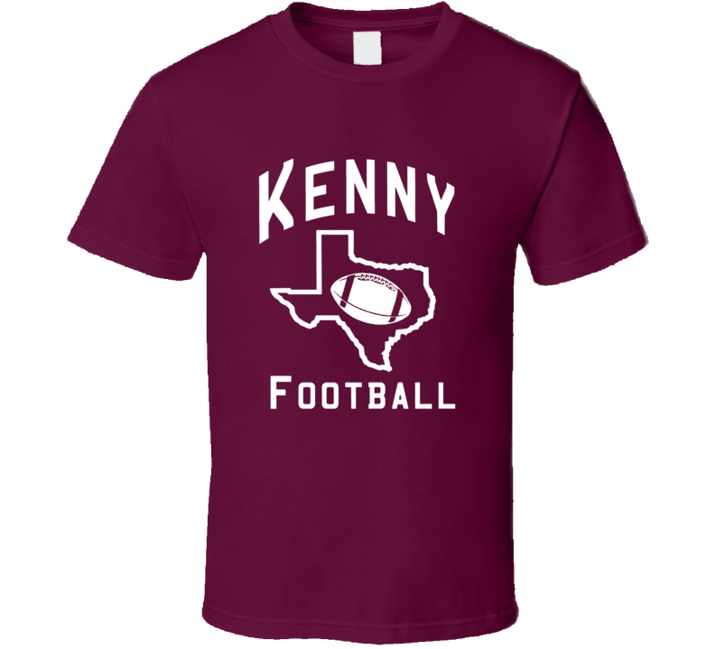 Kenny Football Texas Football State CFB T Shirt Kenny Football Texas Football State CFB T Shirt