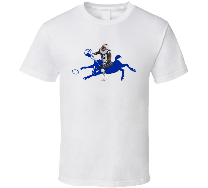 Vince Wilfork Crushing Colt New England AFC Champions T Shirt Vince Wilfork Crushing Colt New England AFC Champions T Shirt