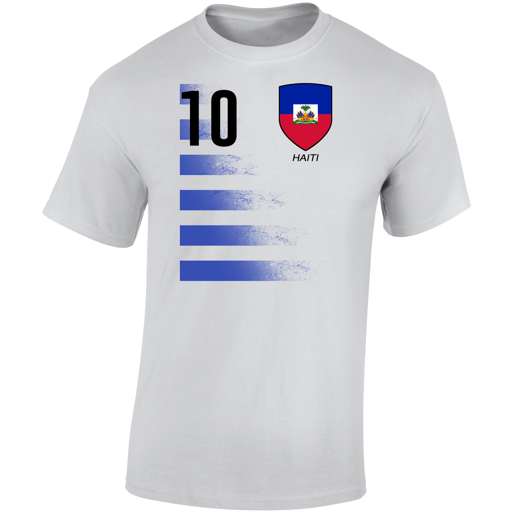 Haiti Football Soccer Futbol Jersey Shirt, Haitian Soccer Fan T Shirt