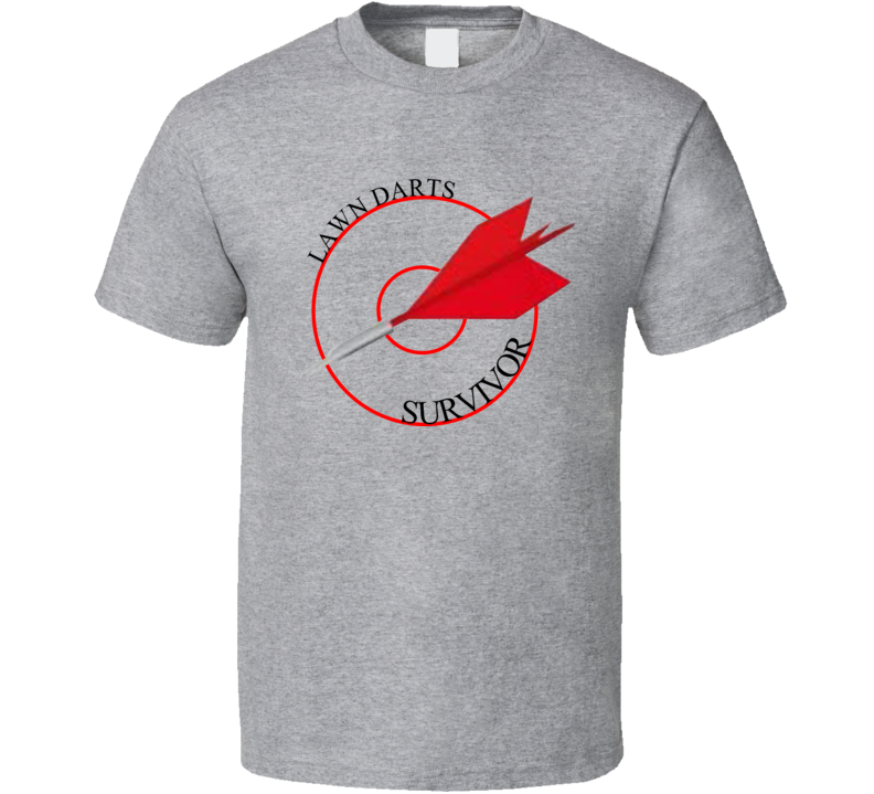 Funny Retro Lawn Darts Survivor T Shirt Funny Retro Lawn Darts Survivor T Shirt